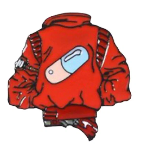 Vintage Jewelry Akira Retro Anime Kaneda Pill Motorcycle